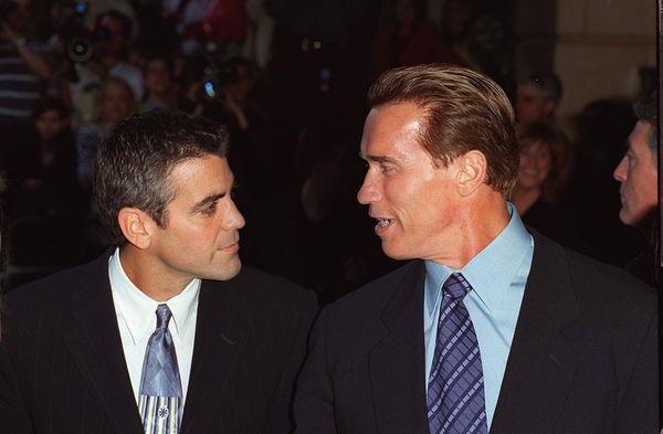 Arnold Schwarzenegger and George Clooney