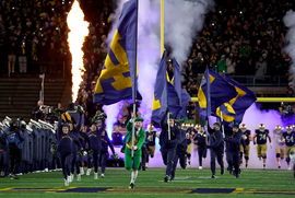 NCAA Football: CFP National Playoff First Round-Indiana at Notre Dame