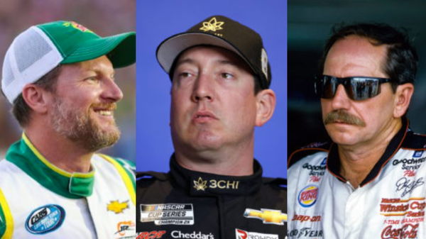 Dale Earnhardt Jr., Kyle Busch, Dale Earnhardt