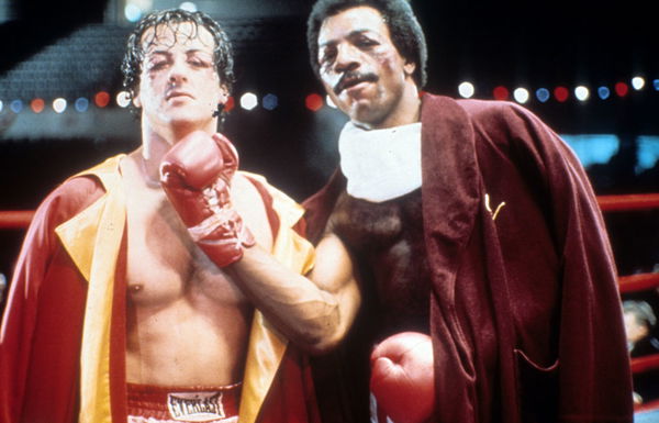 Sylvester Stallone And Carl Weathers In &#8216;Rocky&#8217;