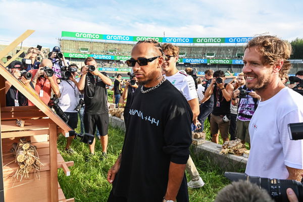 Lewis Hamilton and Sebastian Vettel