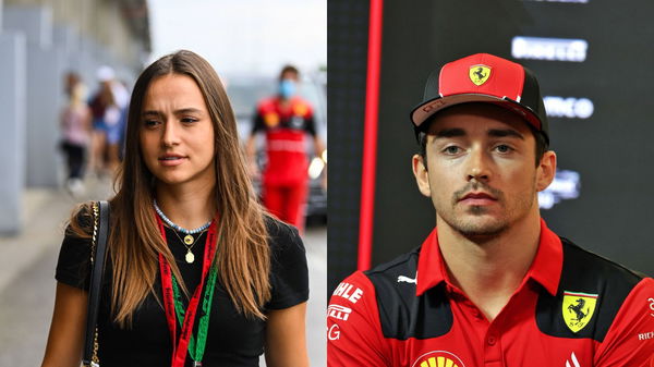 Charlotte Sine and Charles Leclerc