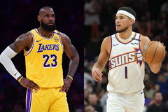 LeBron James, Devin Booker