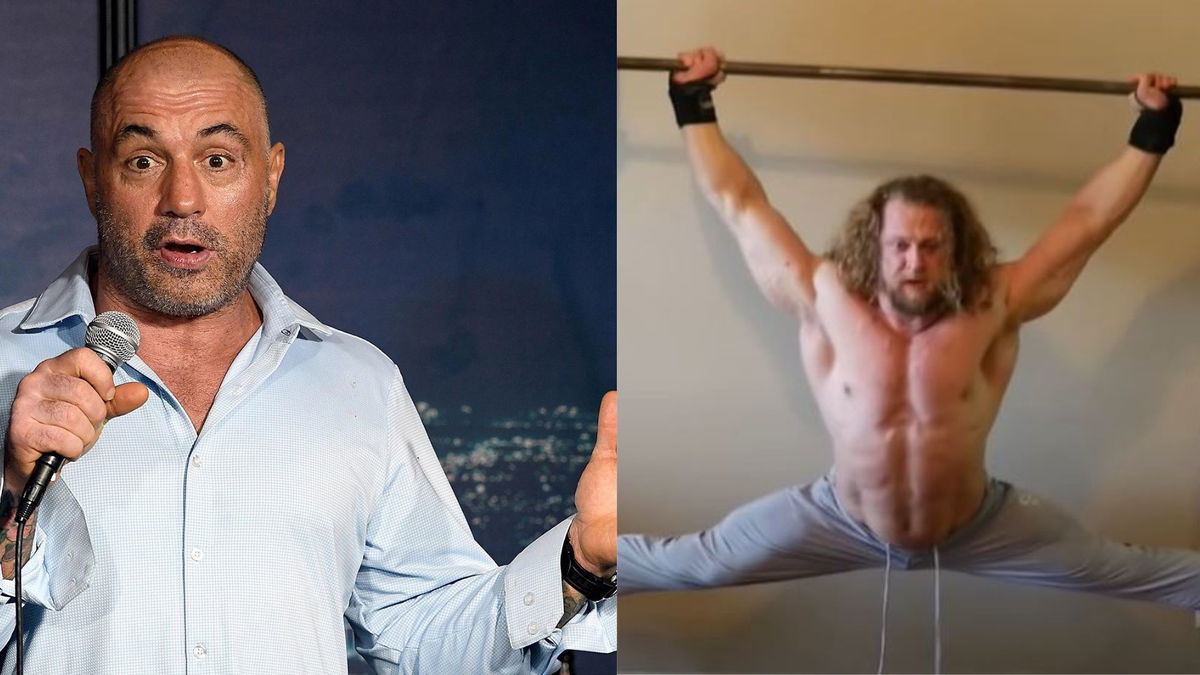 “This Dude’s Balancing on a Full Split In Between Two Chairs” Joe