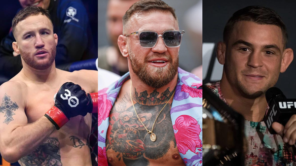 Justin Gaethje + Conor McGregor + Dustin Poirier