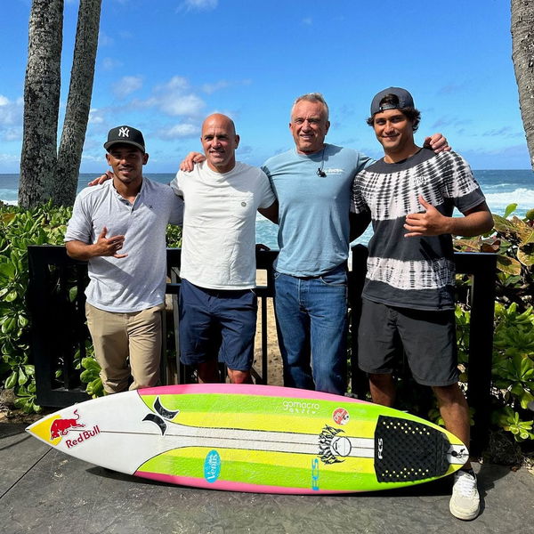 Kelly Slater and RFK Jr.