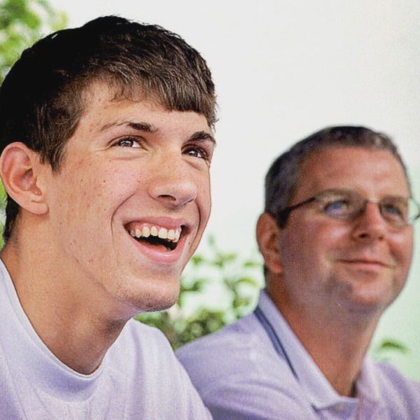 Michael Phelps and Bob Bowman