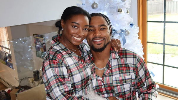 Simone Biles and Jonathan Owens