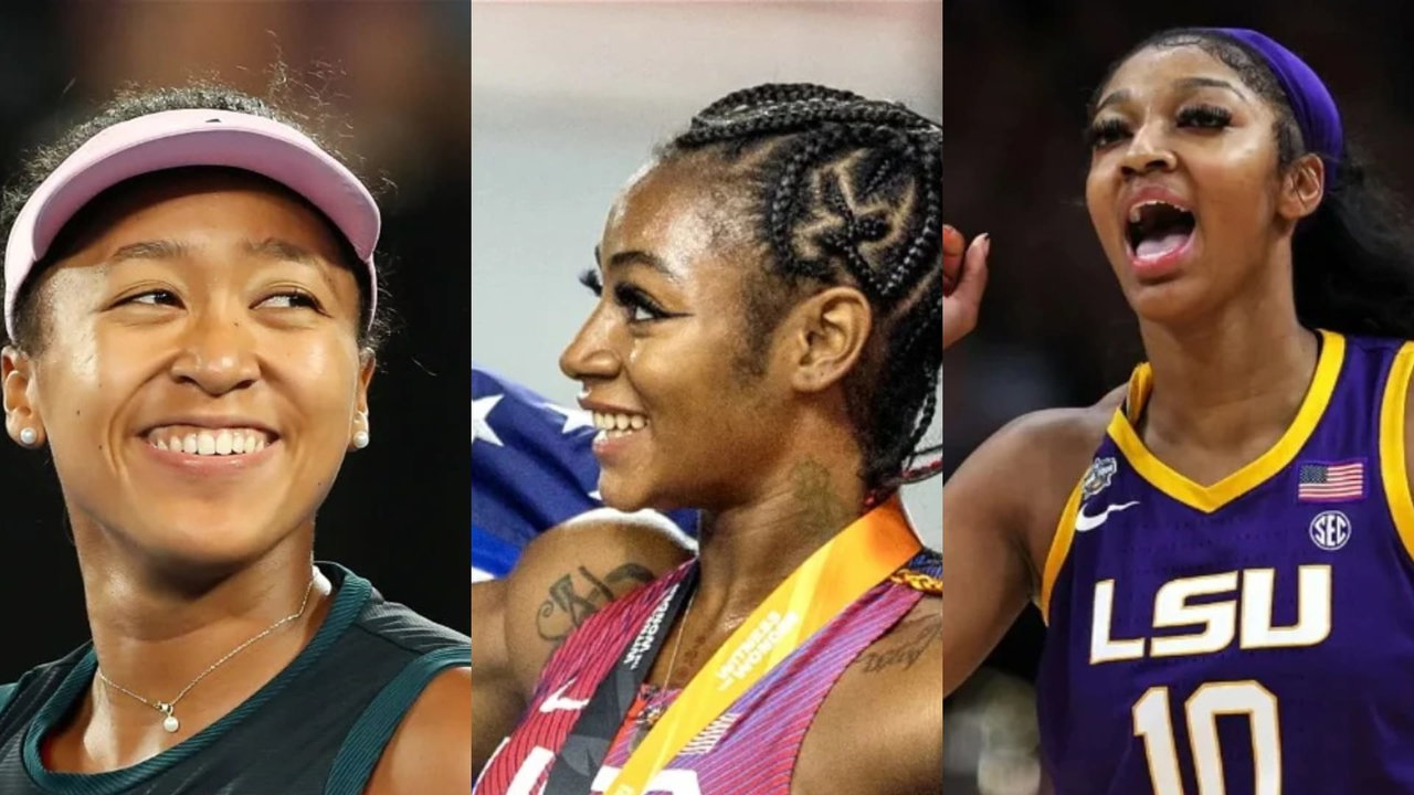 Sha'Carri Richardson Gives Fans a Peek Into Angel Reese and Naomi Osaka