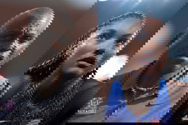 Carl Lewis, Tara Davis-Woodhall