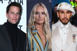 Tom Brady, Lindsey Vonn, Lewis Hamilton