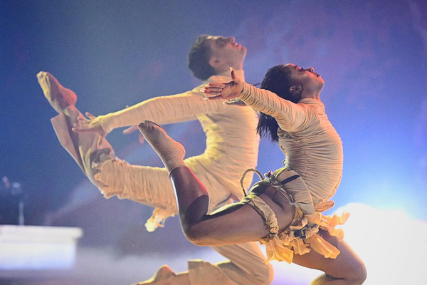 Jordan Chiles and Ezra Sosa