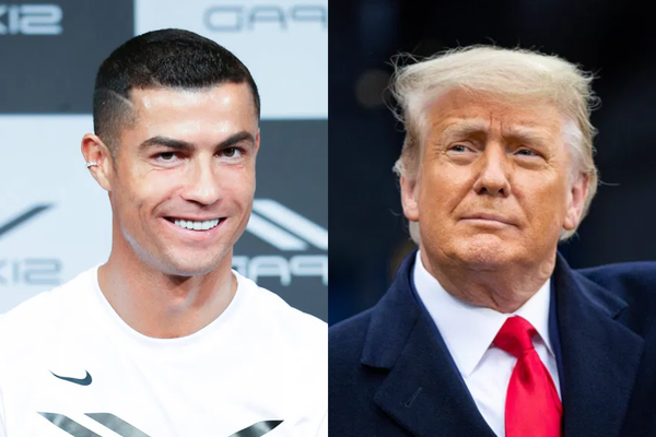 Cristiano Ronaldo, Donald Trump