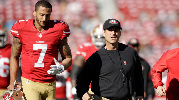 Jim Harbaugh, Colin Kaepernick