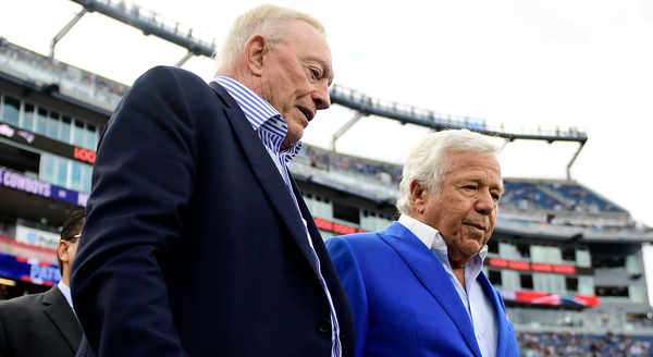 Jerry Jones, Robert Kraft