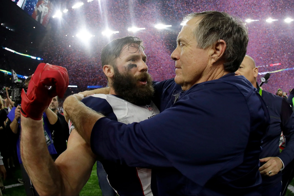 Bill Belichick, Julian Edelman