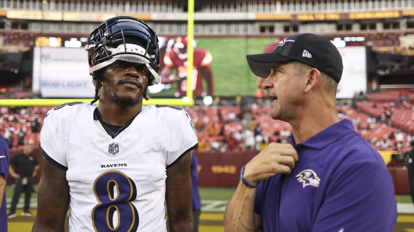 Lamar Jackson, John Harbaugh