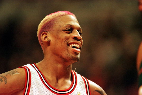 Dennis Rodman faces up to new tattoo