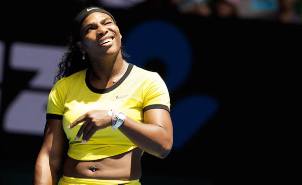 Australian Open Serena Williams mit bauchfreiem Outfit TENNIS WTA Tennis Damen Australian Open 20