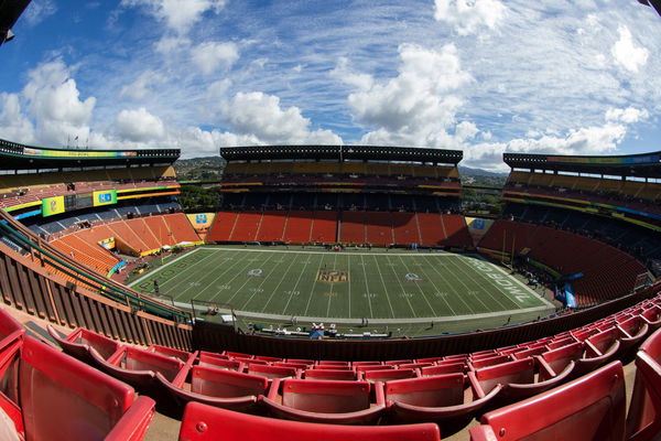 January 31 2016 Aloha Stadium site of the Pro Bowl at Aloha Stadium on Oahu HI Photo by Aric Bec