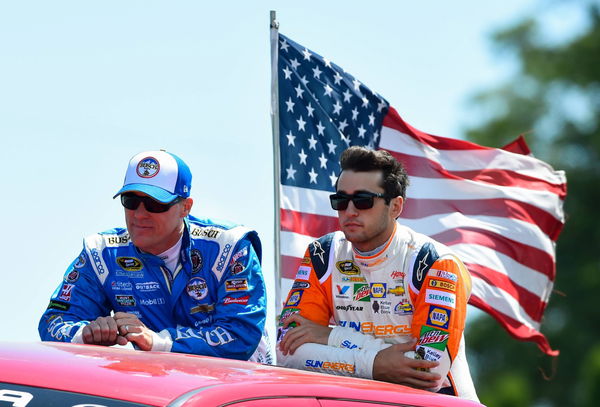 August 7, 2016: NASCAR Motorsport USA Sprint Cup Series driver Kevin Harvick (L) and Sprint Cup Seri