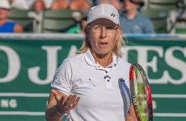 November 20, 2016 &#8211; Delray Beach, Florida, United States &#8211; Tennis great MARTINA NAVRATILOVA, World N