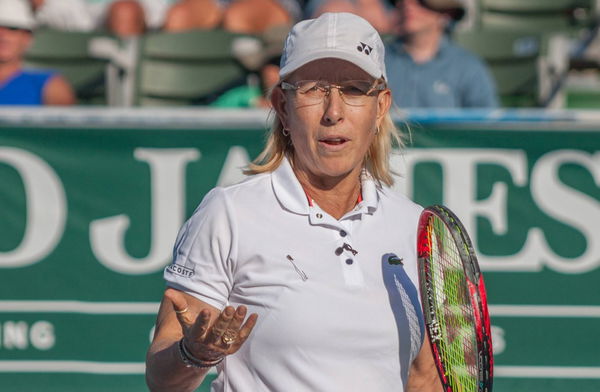 November 20, 2016 &#8211; Delray Beach, Florida, United States &#8211; Tennis great MARTINA NAVRATILOVA, World N