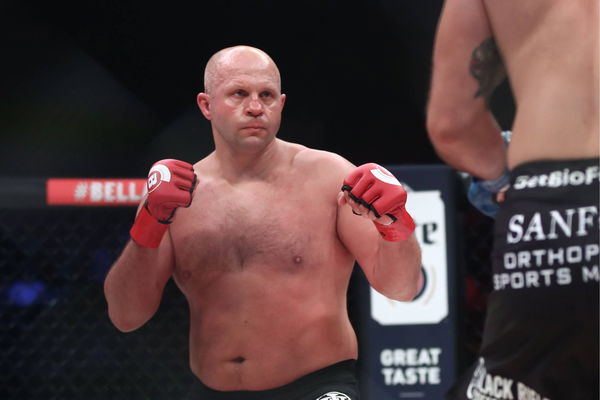 CALIFORNIA UNITED STATES JANUARY 26 2019 Russian heavyweight MMA fighter Fedor Emelianenko in