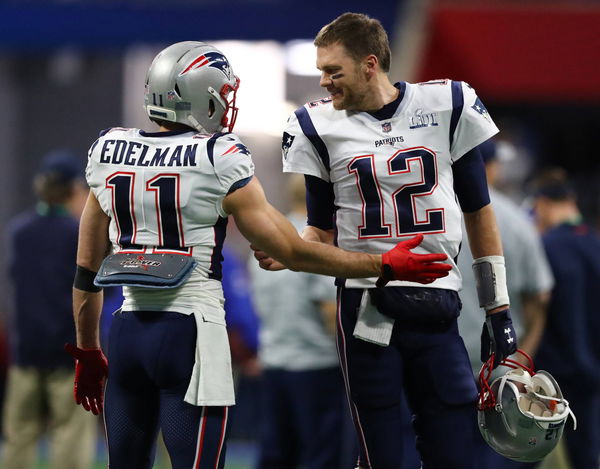 February 3, 2019 &#8211; Atlanta, GA, USA &#8211; New England Patriots wide receiver Julian Edelman (11) and qu