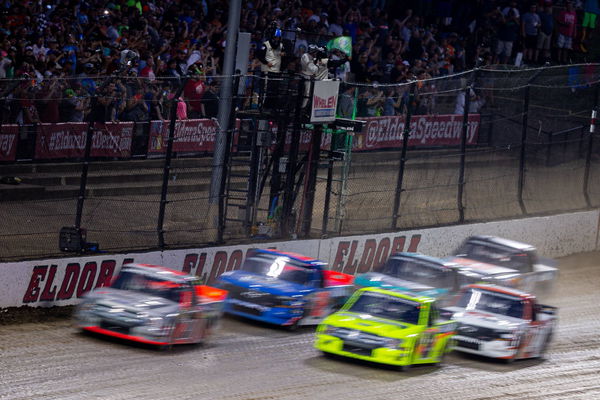 ROSSBURG OH AUGUST 01 Chase Briscoe driver of the 27 DiaEdge Ford takes the green flag during