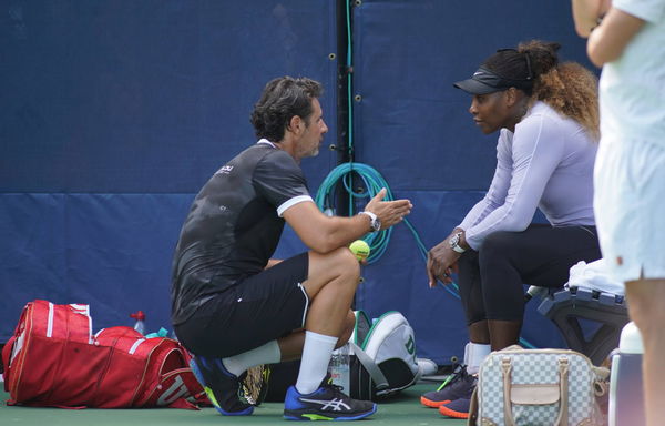 US Open 2019 Patrick Mouratoglou Serena Williams US Open 2019 on August 22 2019 in New York US P