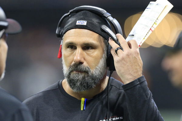 ATLANTA, GA &#8211; DECEMBER 08: Falcons linebackers coach Jeff Ulbrich the regular season NFL, American Football Herren, USA