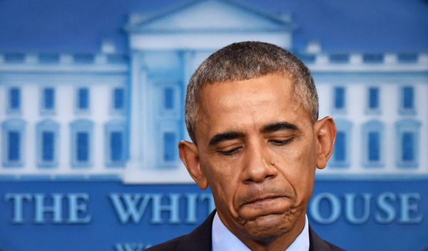 170118 WASHINGTON Jan 18 2017 Barack Obama reacts during his final press conference as U