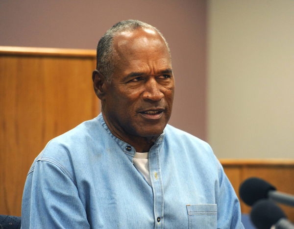 O J Simpson attends his parole hearing at Lovelock Correctional Center in Lovelock Nevada on July