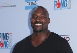 LOS ANGELES CA AUGUST 23 Marcellus Wiley attends 6th Annual PingPong4Purpose at Dodger Stadium