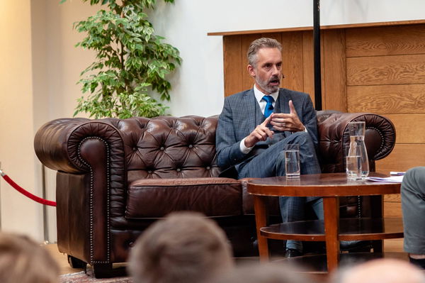 October 31 2018 Amsterdam Netherlands Interview with Jordan B Peterson in Amsterdam on Octob