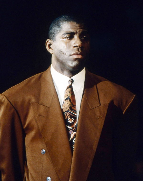 Magic Johnson, ca. early 1990s Ref:PSDMAJO EC005 PUBLICATIONxINxGERxSUIxAUTxONLY Copyright: xx PSDMAJO EC005