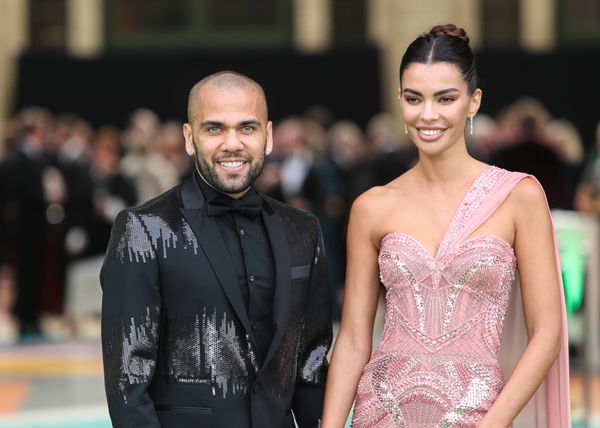 The Earthshot Prize award ceremony held at Alexandra Palace Featuring: Dani Alves and his wife Joana Sanz Where: London,