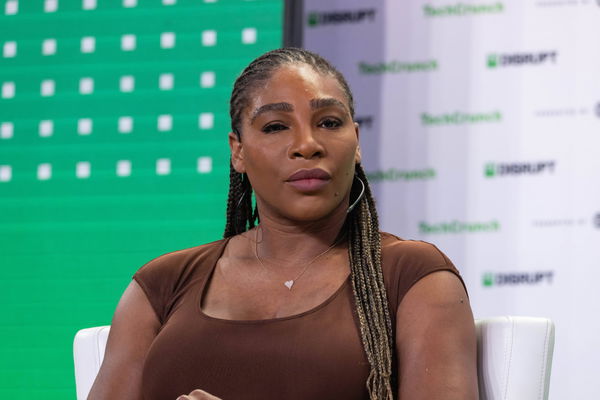 Serena Williams speaks onstage during TechCrunch Disrupt 2022 on October 19, 2