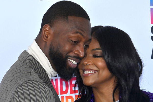 (L-R) Dwyane Wade and Gabrielle Union attend the 38th annual Film Independent Spirit Awards in Santa Monica, California