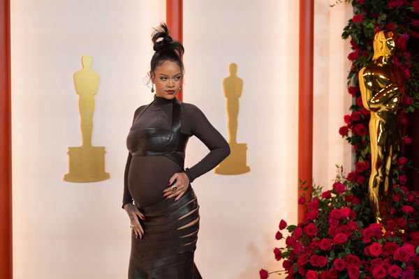 Rihanna's bold maternity fashion on Oscars red carpet