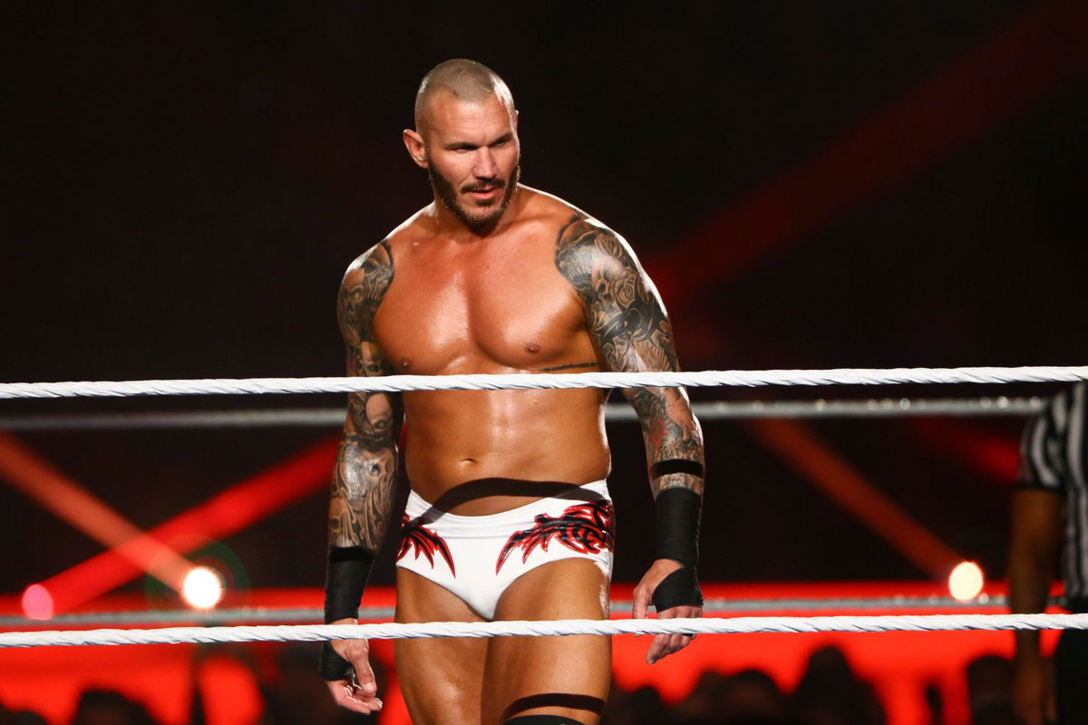 April 11, 2021, Tampa, Florida, USA: WWE Superstar Randy Orton enters the ring during his match with Bray Wyatt at Wrest