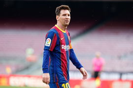 May 16, 2021, Barcelona, Spain: Lionel Messi of FC Barcelona, Barca during the Liga Santander match between FC Barcelona