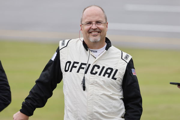 TALLADEGA, AL &#8211; OCTOBER 03: NASCAR, Motorsport, USA Official Kip Childress prior to the 53rd annual running of the Yella