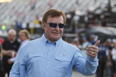 DAYTONA, FL &#8211; FEBRUARY 18: Car owner Richard Childress walks through the garage area during practice for the Daytona 500
