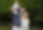 Jon Rahm and Kelley Cahill