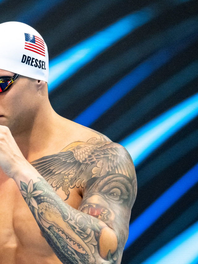 Caeleb Dressel Tattoos: How Did Caeleb Dressel Show Love for 