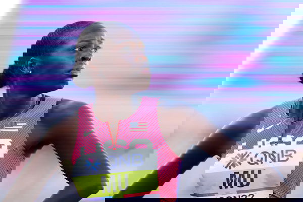 Athing Mu (USA), JULY 24, 2022 &#8211; Athletics : IAAF World Championships Oregon 2022 Women s 800m Final at Hayward Field, E