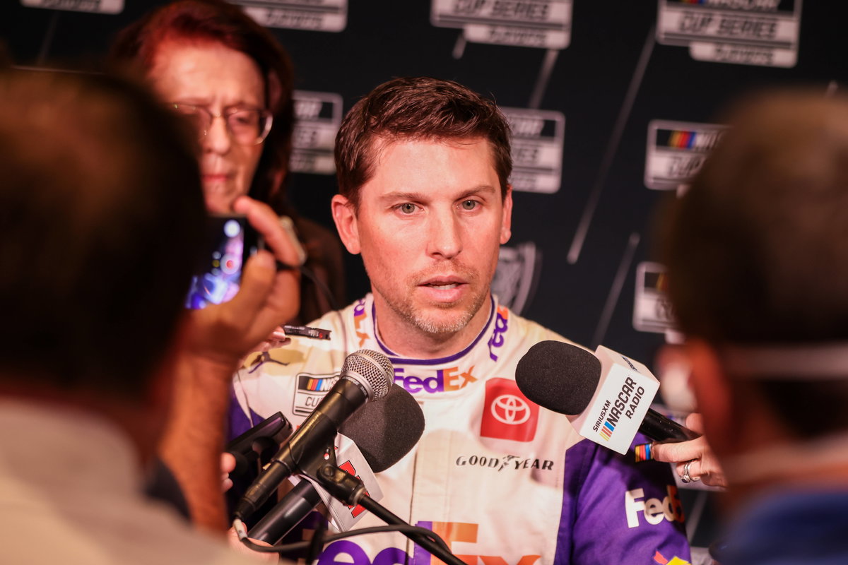 Denny Hamlin Refuses to Back Down After Controversial Take Raises Eyebrows in the Grid