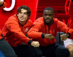 Taylor Fritz and Frances Tiafoe
